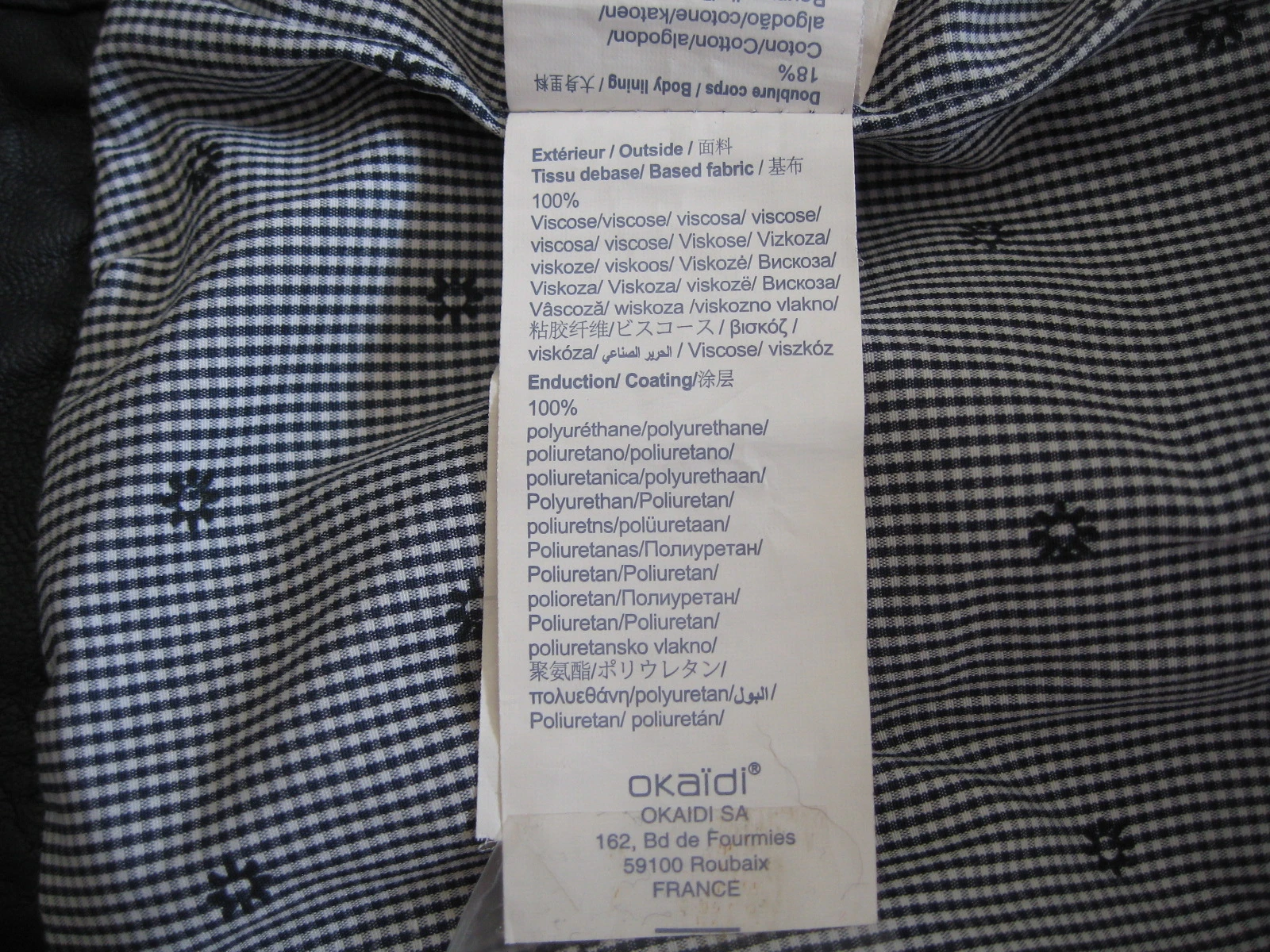 Perfecto / Okaïdi navy blue biker jacket - 8 years (128 cm) - VERY GOOD CONDITION – photo 5